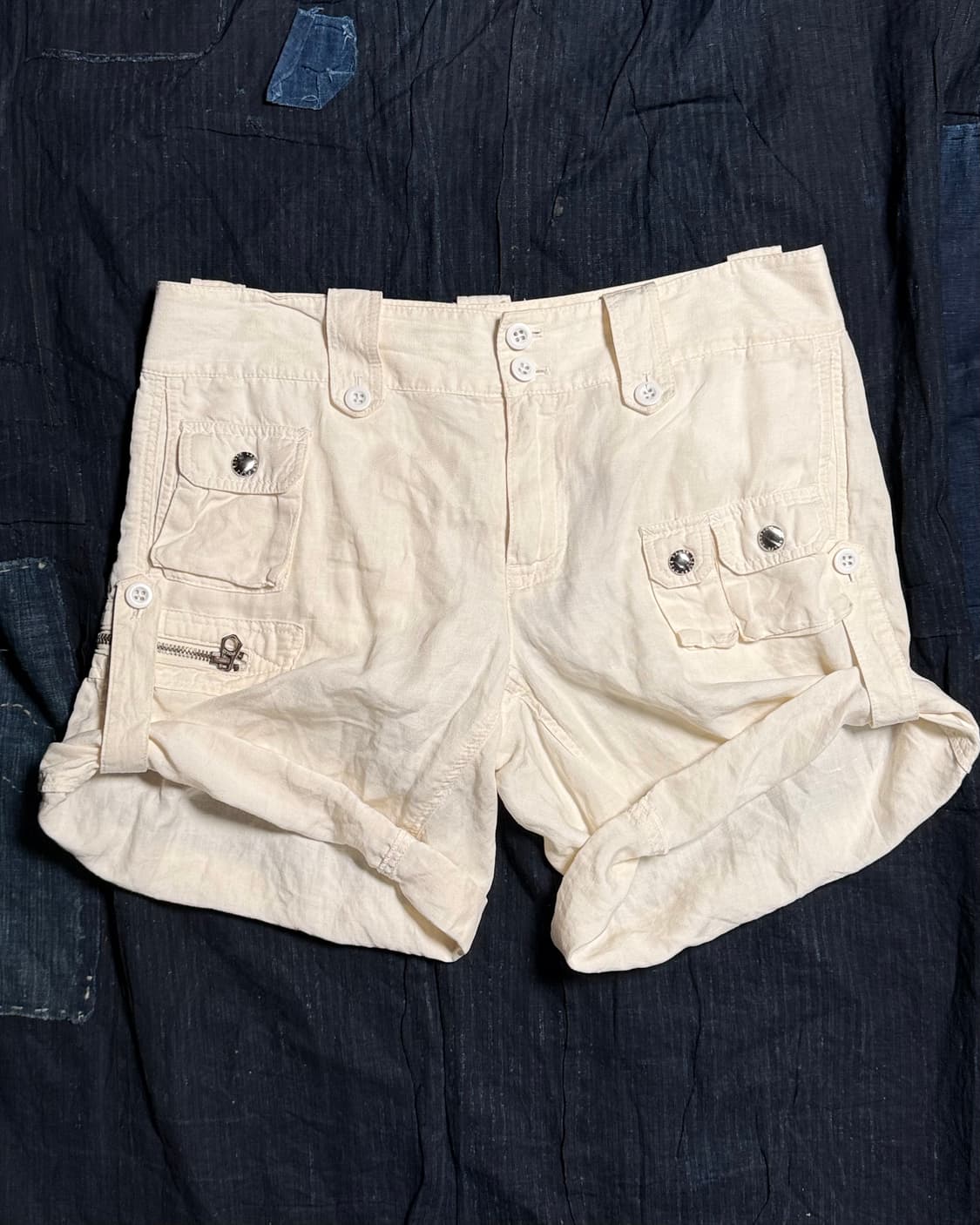 로렌 랄프로렌 린넨 쇼츠 4 상품이미지1