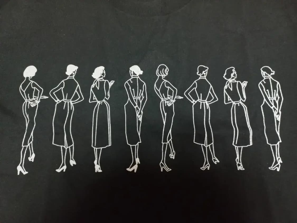 카브엠트 BACK VIEW 티셔츠 블랙 상품이미지5