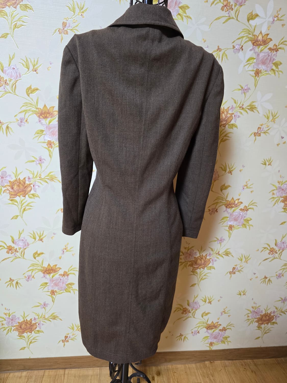 디올 마드모아젤 울 원피스 55~정핏66 상품이미지4