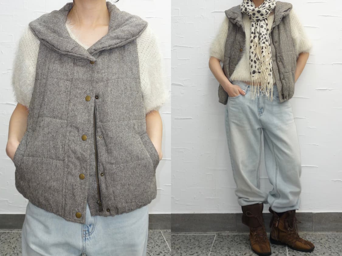 Luna collar vest 상품이미지1