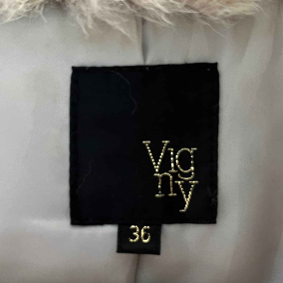 VIGNY 90's Rabbit fur 100% Jacket 상품이미지7