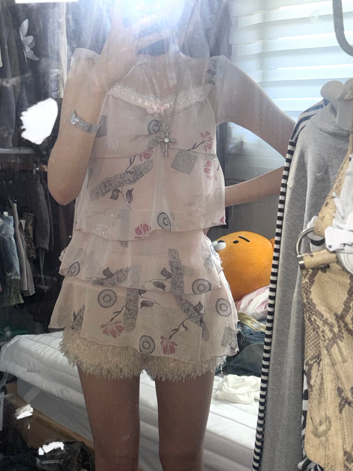 예약즁 ) 베이비 핑크 캉캉 슬리브리스 상품이미지1