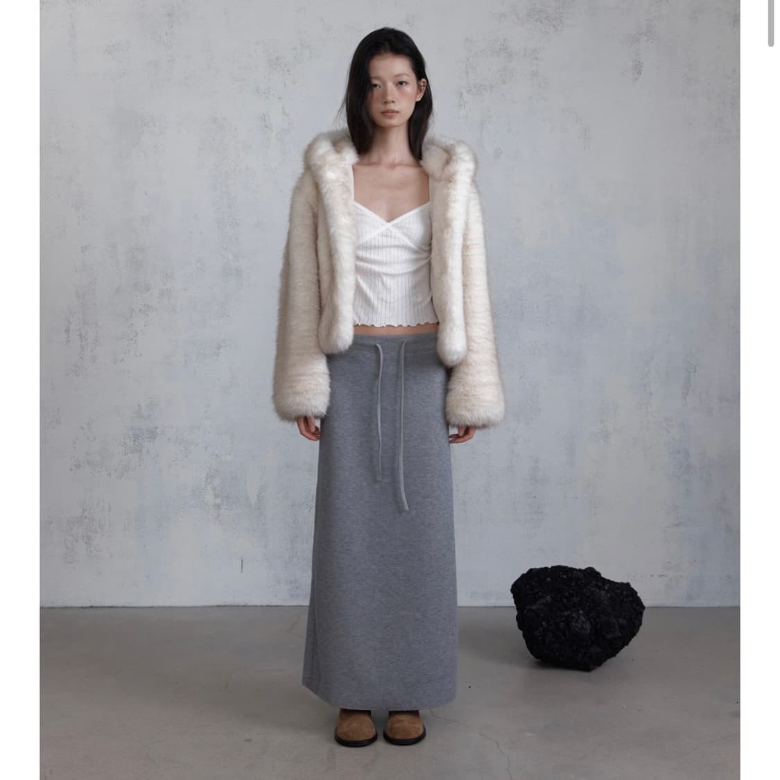 오디에스 HUSH MAXI SKIRT 상품이미지1