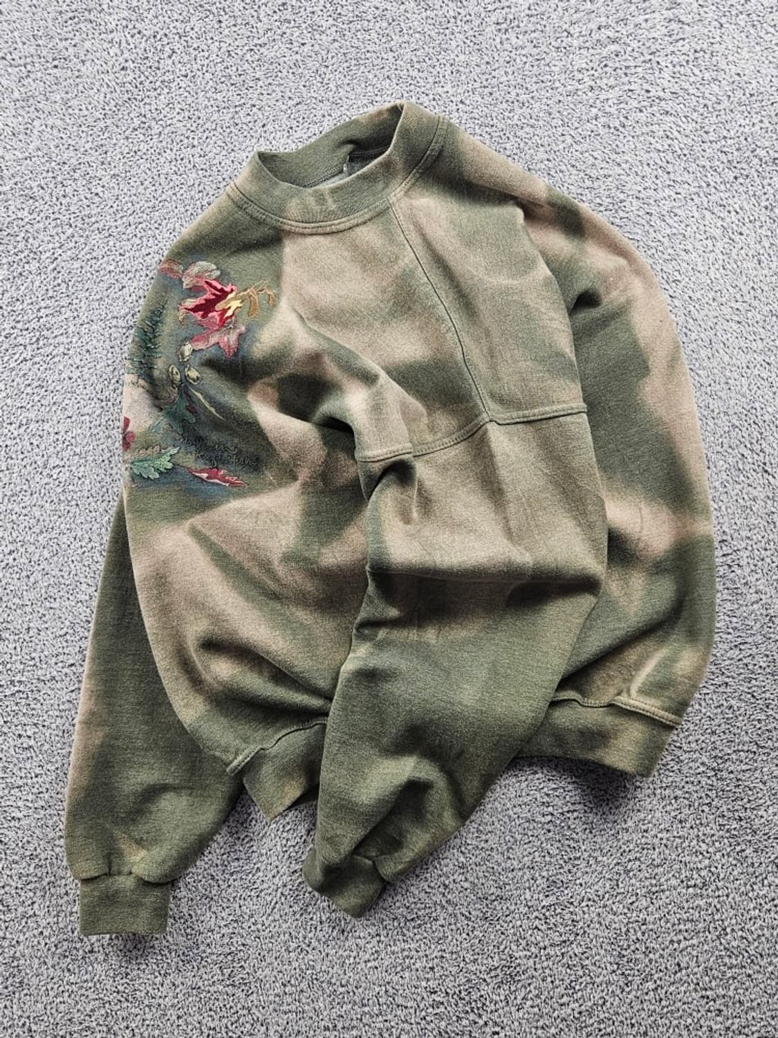 NORTHERN 다잉 커스텀 맨투맨 스웻 셔츠 ( M추정 )/ 10953 상품이미지3