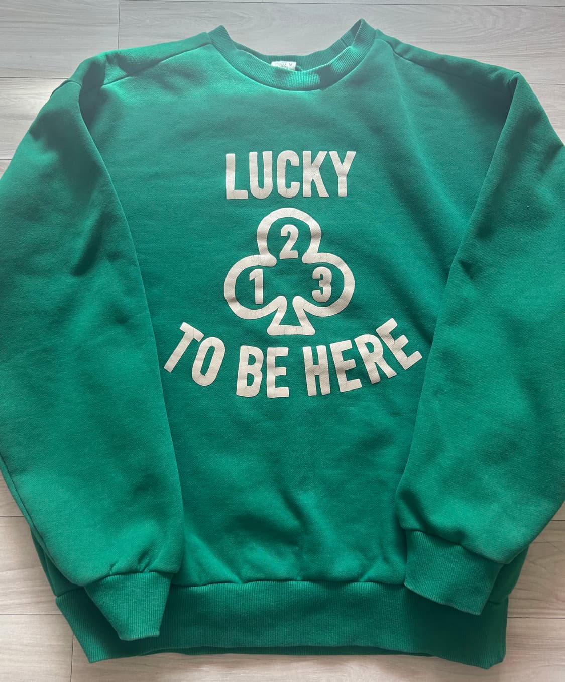 [M 수수료X] 컬렉트피시스 클로버 스웻셔츠 맨투맨 상품이미지2