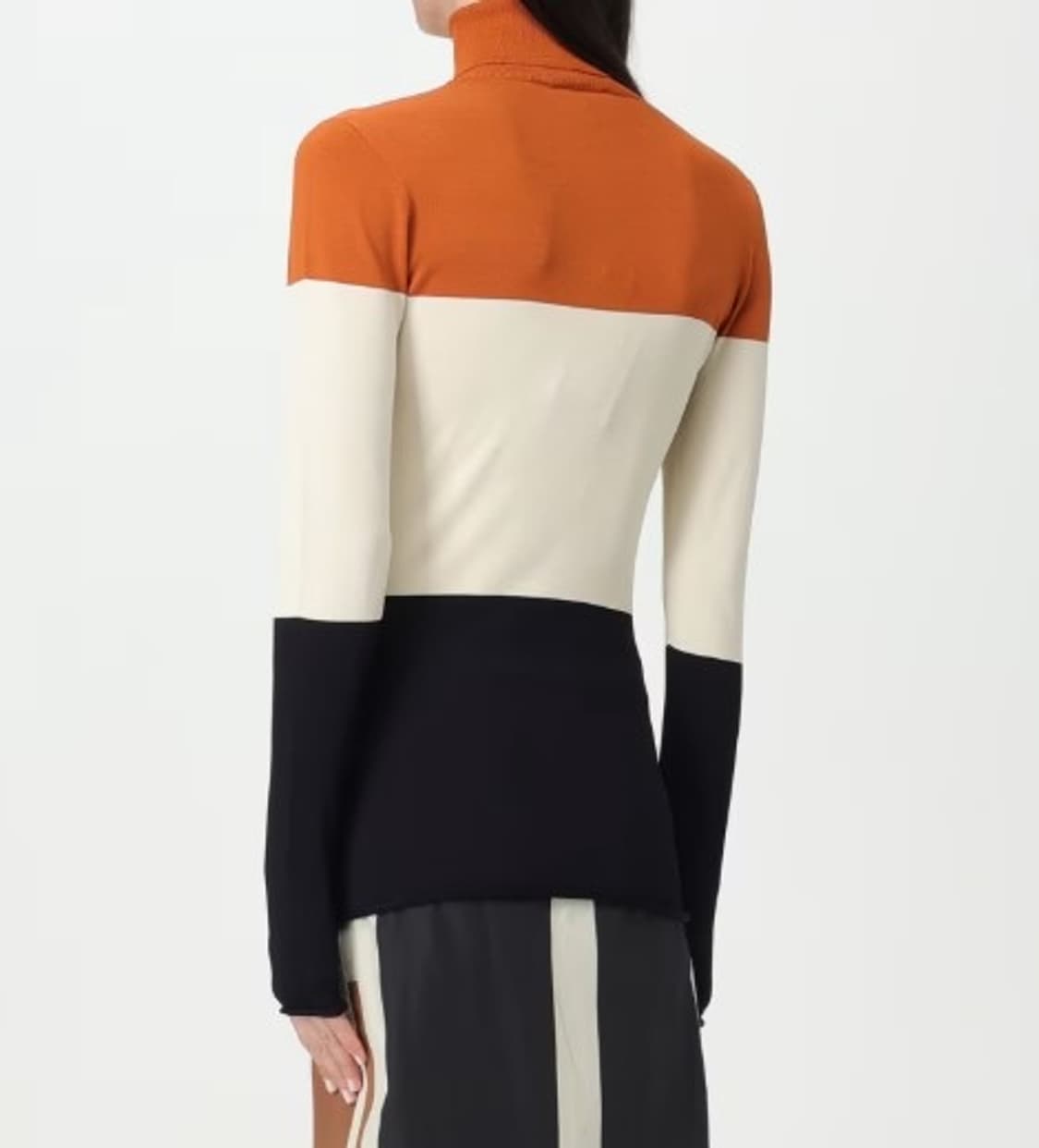 펜디 (FENDI) 스트라이프 블록 하이넥 니트 - 미착용 새상품 상품이미지2