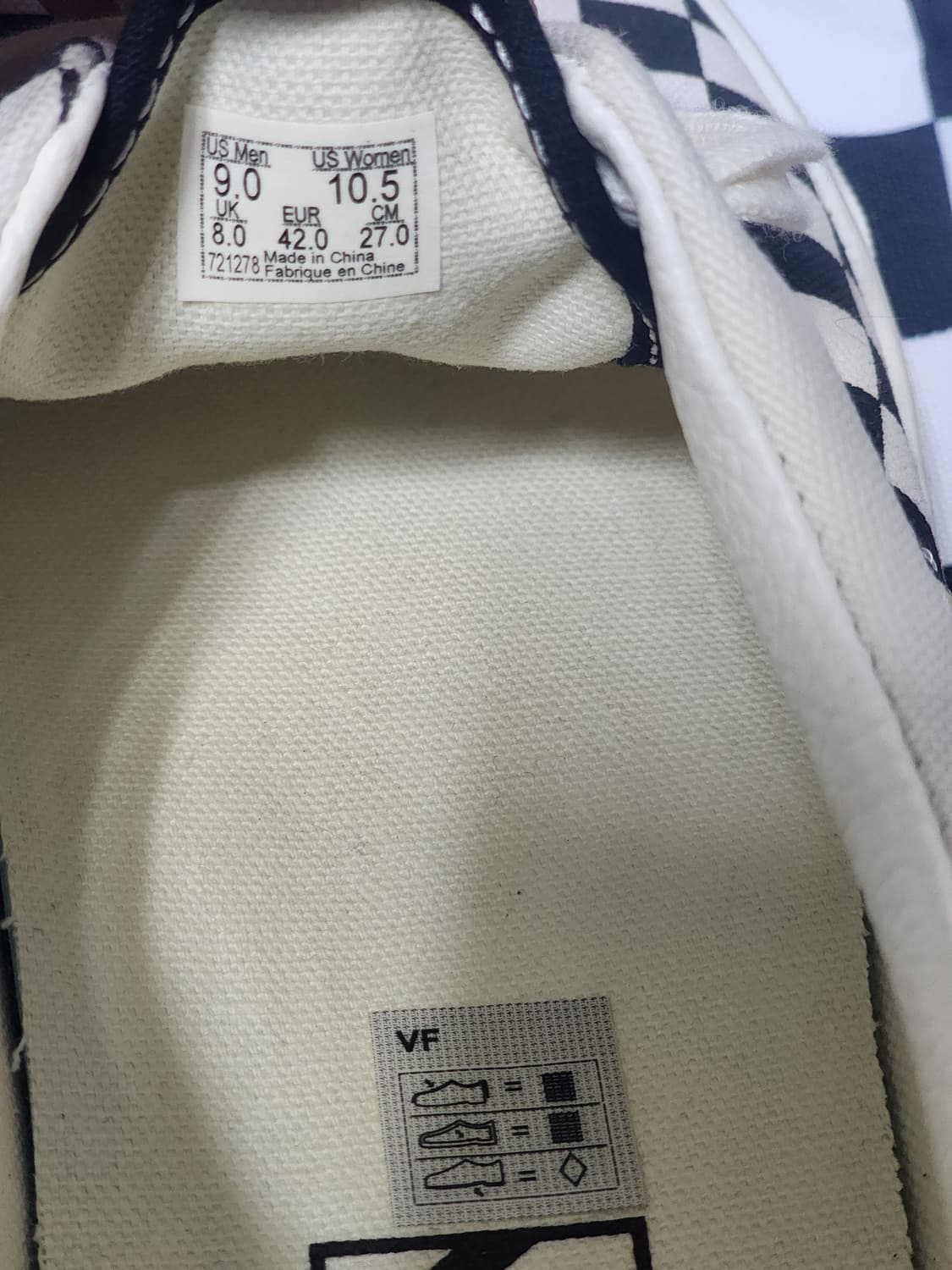 반스 체커보드 스니커즈 270 상품이미지9