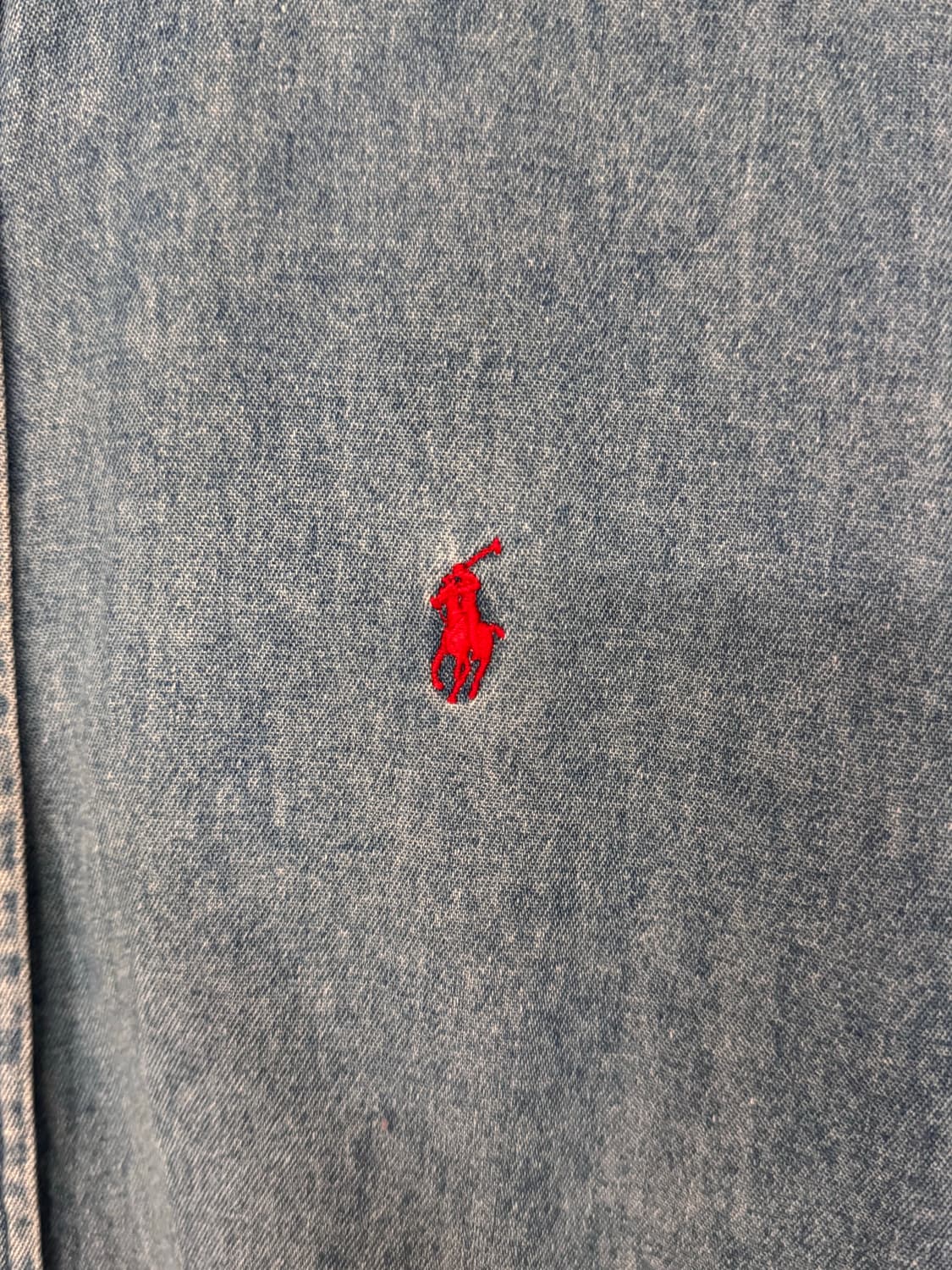 폴로랄프로렌 워시드 데님셔츠  상품이미지3