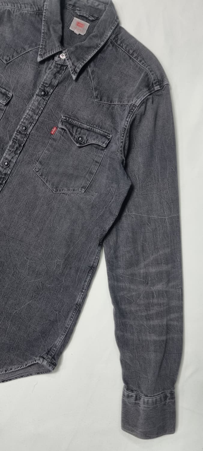 리바이스 데님 웨스턴 셔츠 M _ 남성 상품이미지4