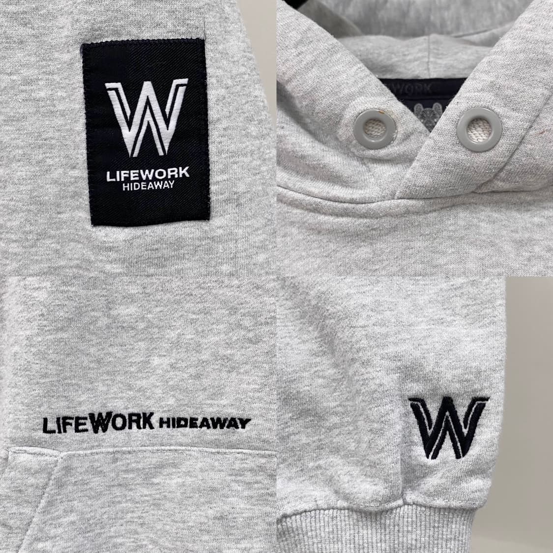 라이프워크 볼캡 힙독 후드 티셔츠 상품이미지4