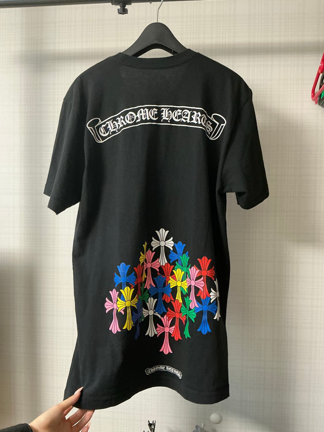 크롬하츠 멀티컬러 포켓 반팔 신형 M 백화점판 상품이미지2