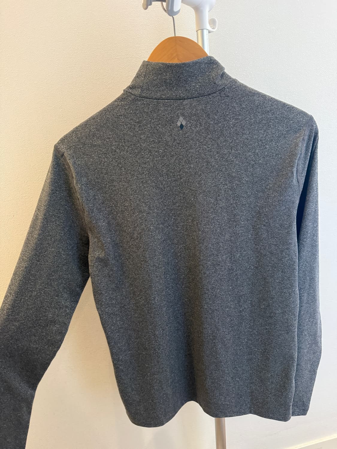 몽벨 반목 폴라 티셔츠 M(95) 회색 상품이미지2