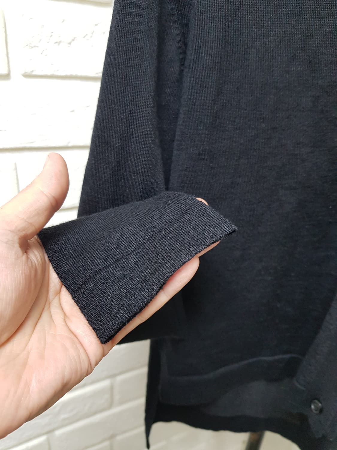 [36/정품] miumiu 미우미우 백라벨 리본 실크가디건 상품이미지4