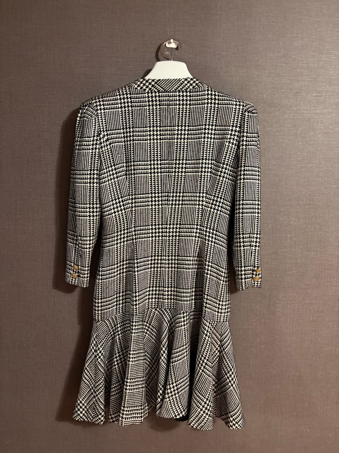 XYZ-HOUSE 체크 원피스 9AR /Japan vintage 상품이미지3