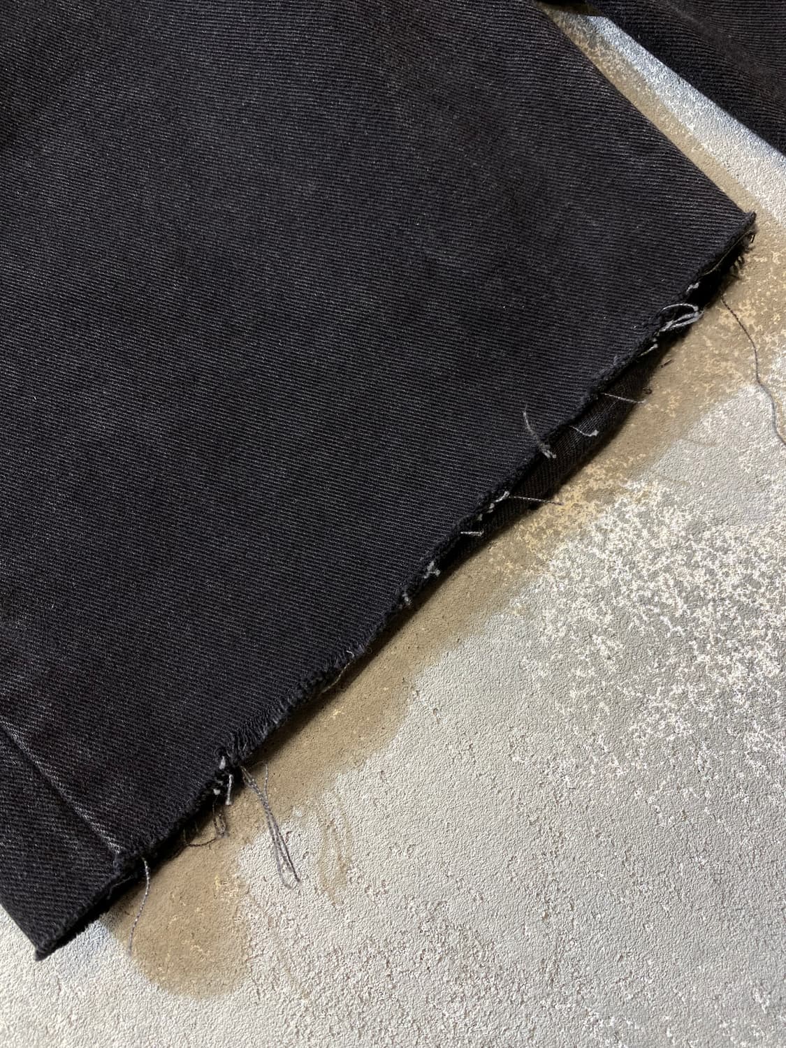 [36-37] 00s Levi's 550 리바이스 블랙 데님 쇼츠 상품이미지6