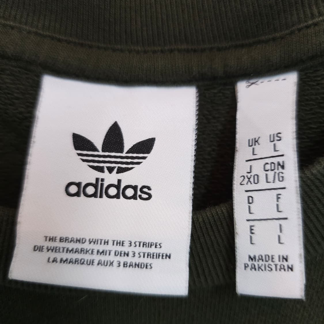 아디다스  카키 나그랑 맨투맨 스웻셔츠 상품이미지7