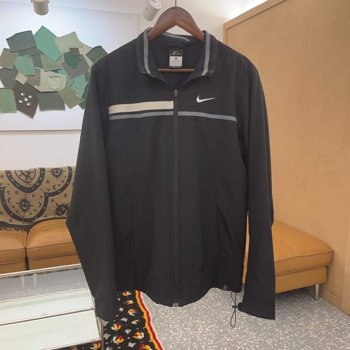 나이키 드라이핏 스우시 배색 바람막이 자켓 M C07609 상품이미지3
