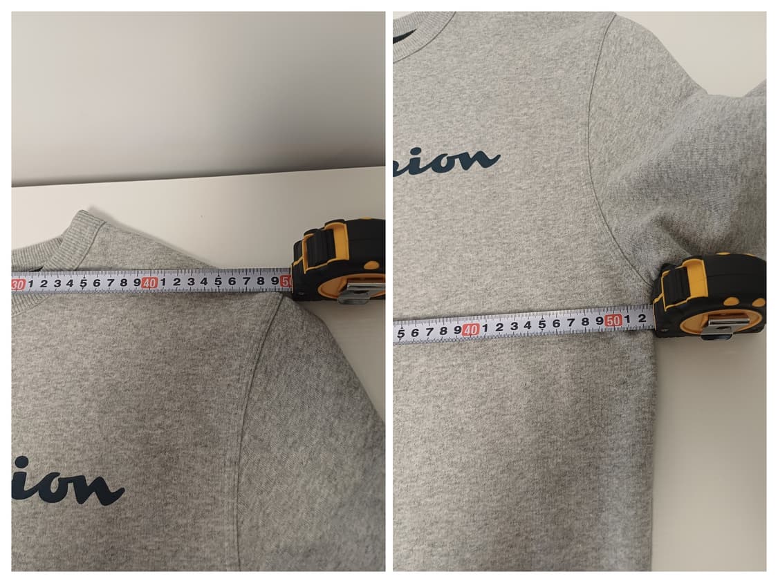 [L] 챔피언 파워블렌드 스크립트 로고 맨투맨 (그레이) 상품이미지8