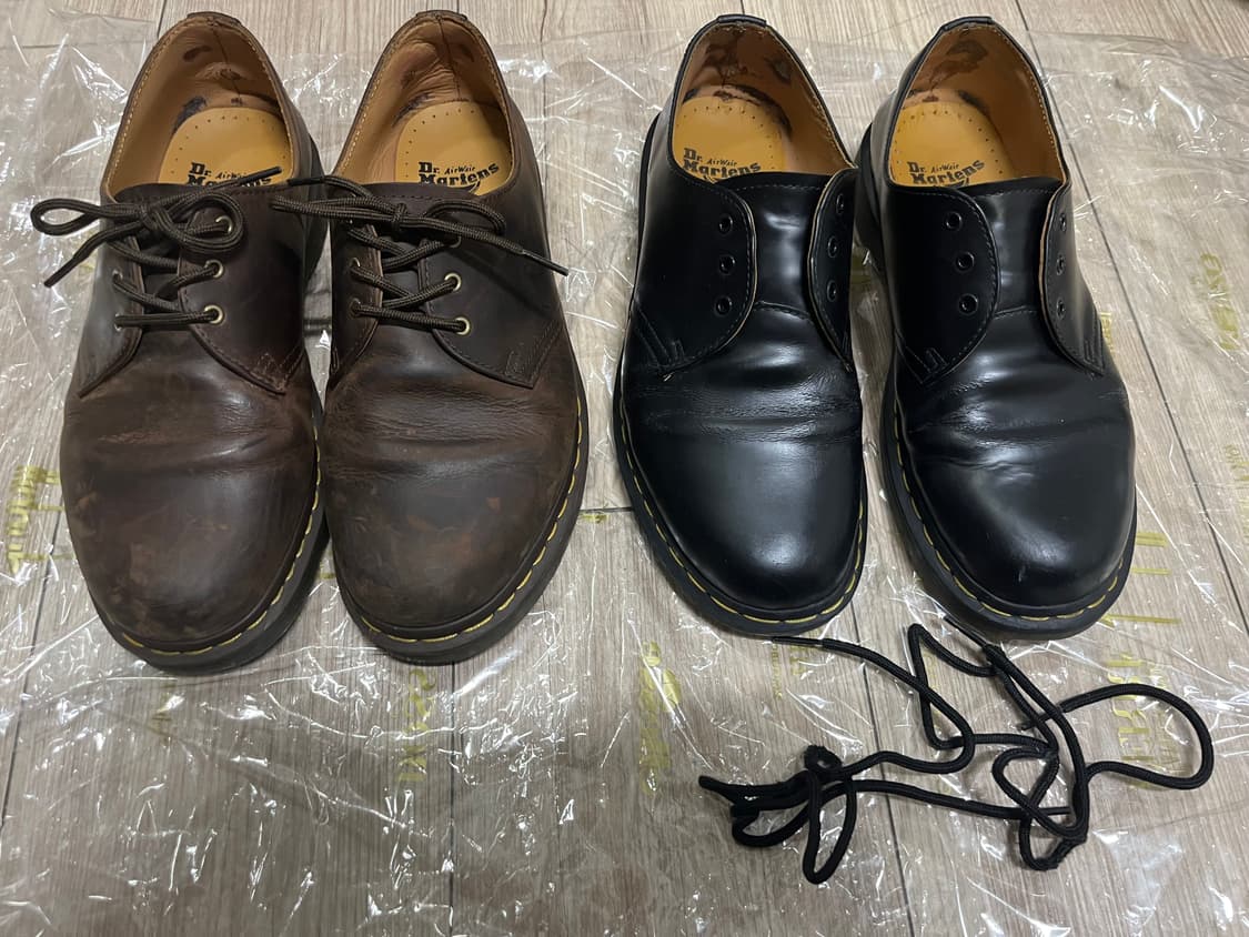 닥터마틴 1461 스무스, 다크브라운 일괄 280사이즈 상품이미지1