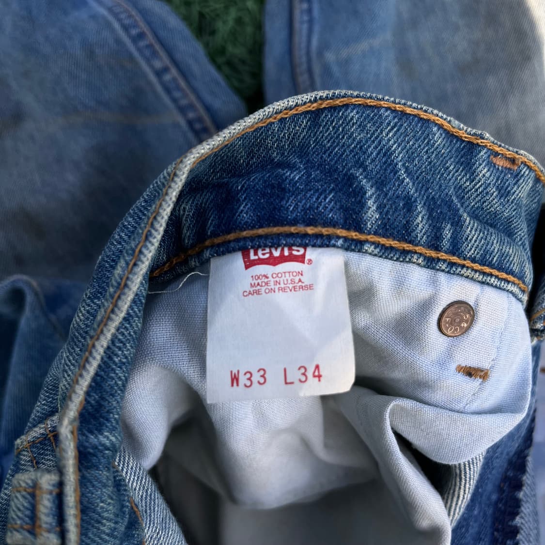 90s (USA) 빈티지 리바이스 데님(실측확인) 상품이미지5