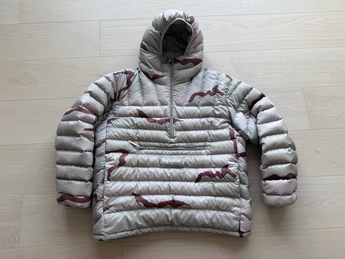 [M] 슈프림 마이크로 다운 카모 경량패딩 상품이미지1