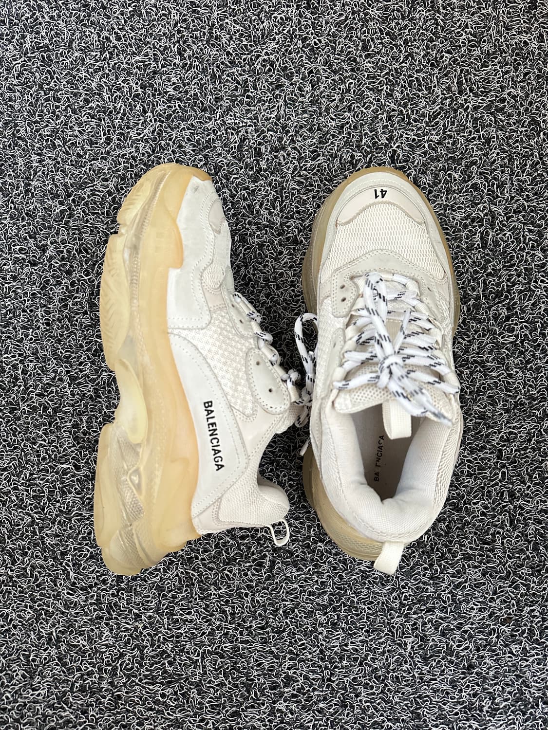 발렌시아가 트리플 S 아이보리 41 (260) 상품이미지4