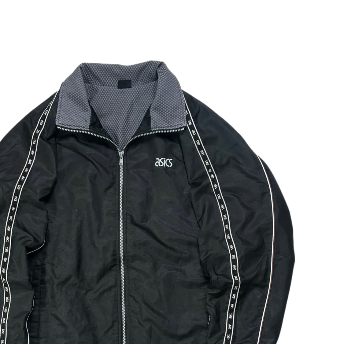 아식스 올드스쿨 사이드라인 바람막이 자켓 블랙 상품이미지2
