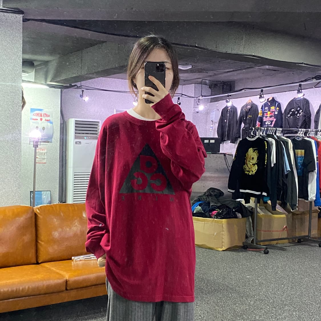 나이키 acg 빅로고 롱슬리브 B2259 상품이미지1