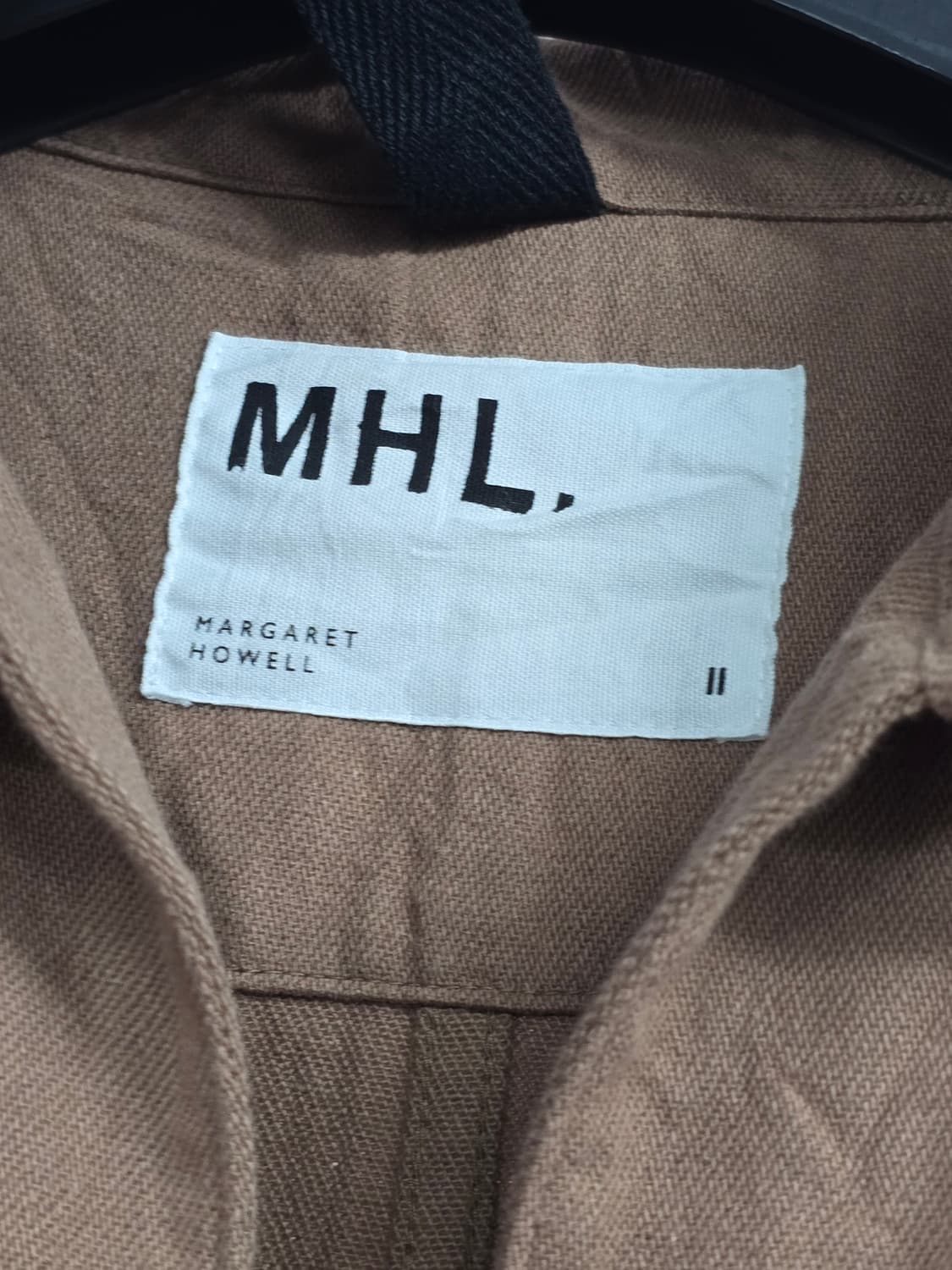 MHL 마가렛호웰 브라운 포켓 코튼 원피스 상품이미지4