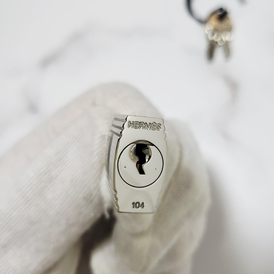 정품 에르메스 자물쇠 열쇠2개 세트 상품이미지5