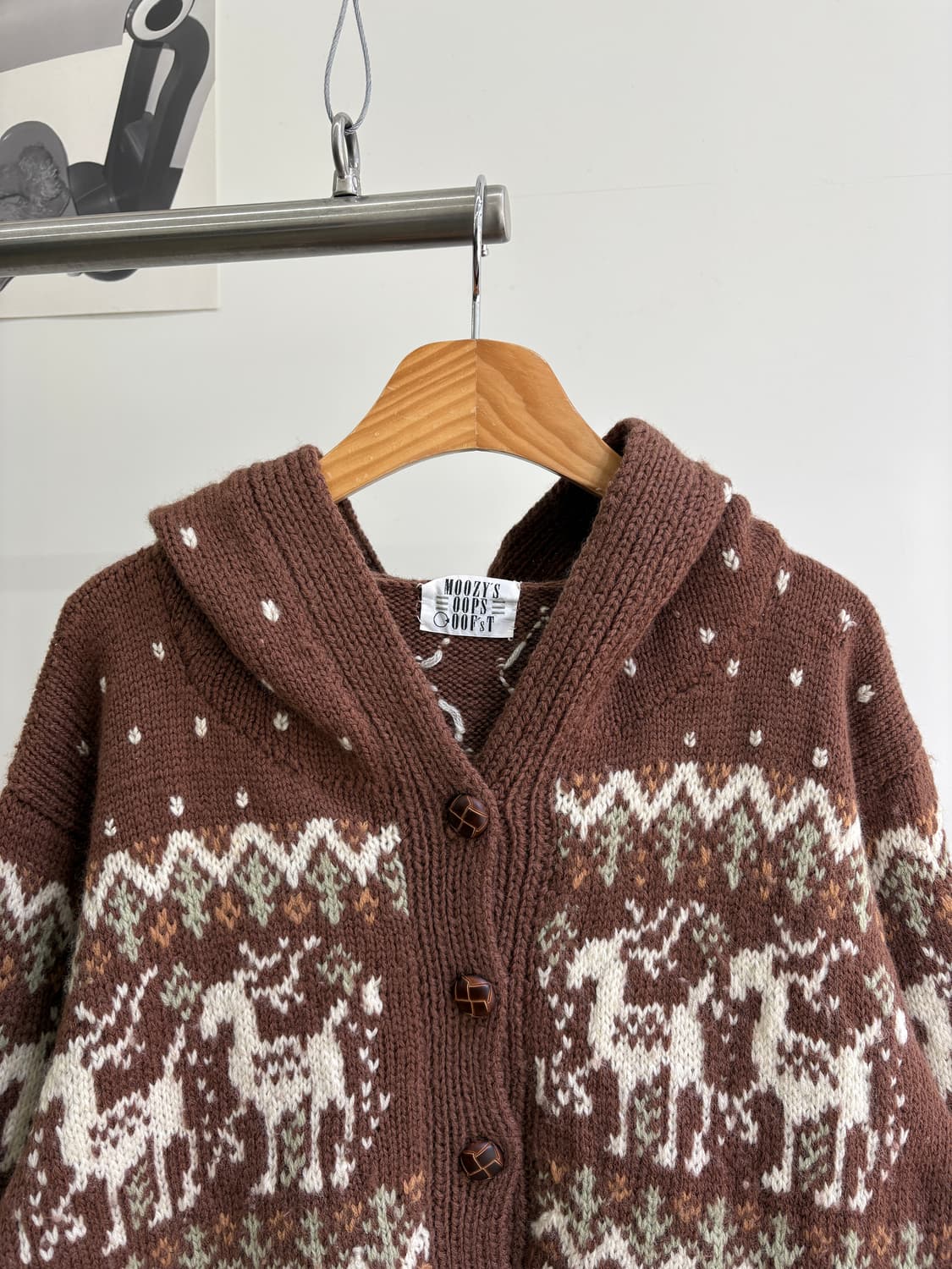 MOOZY'S OOPS OOF'ST 가디건 상품이미지2