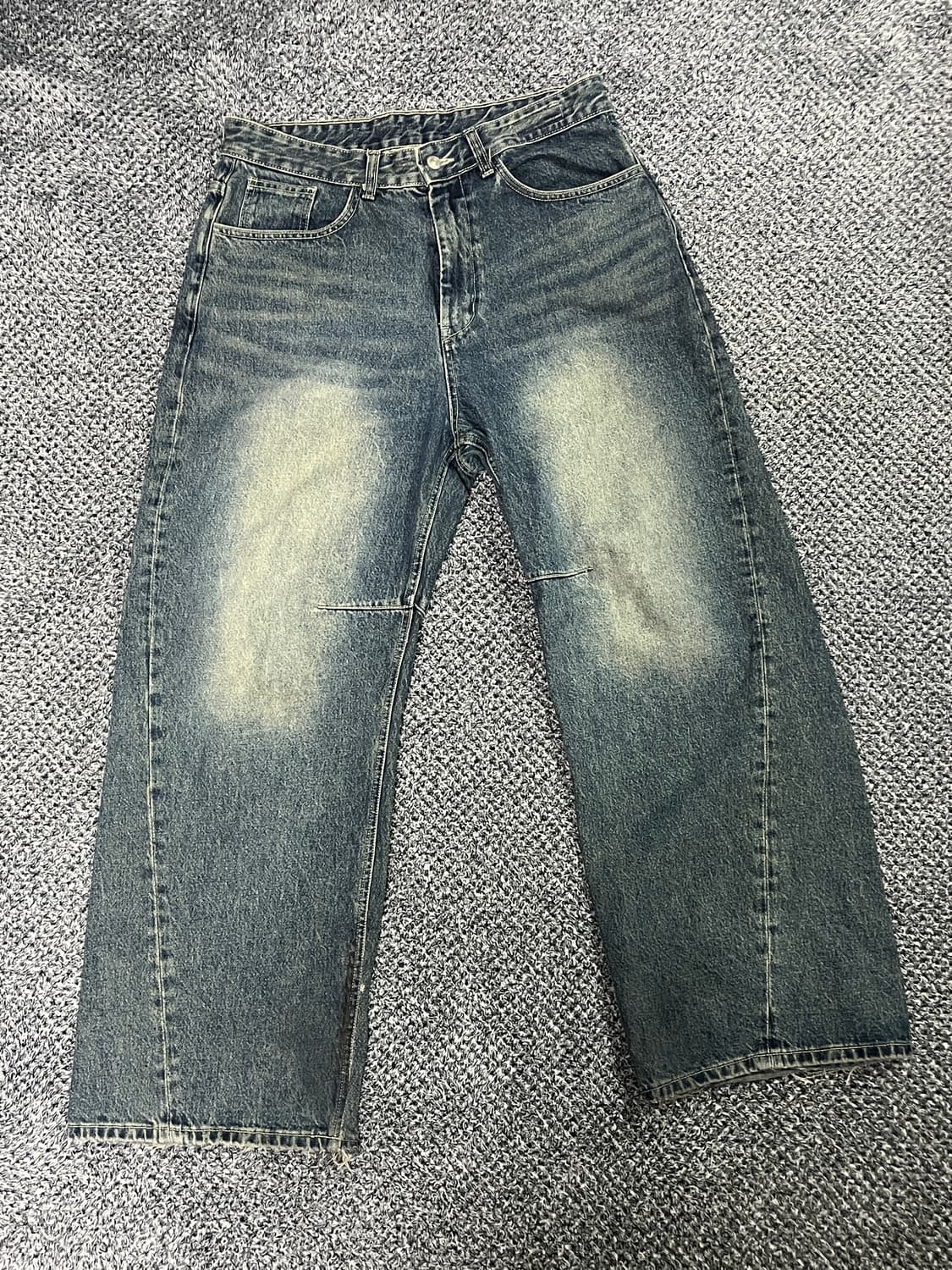 999휴머니티 헤리티지 커브드 데님 딥블루 3 상품이미지1