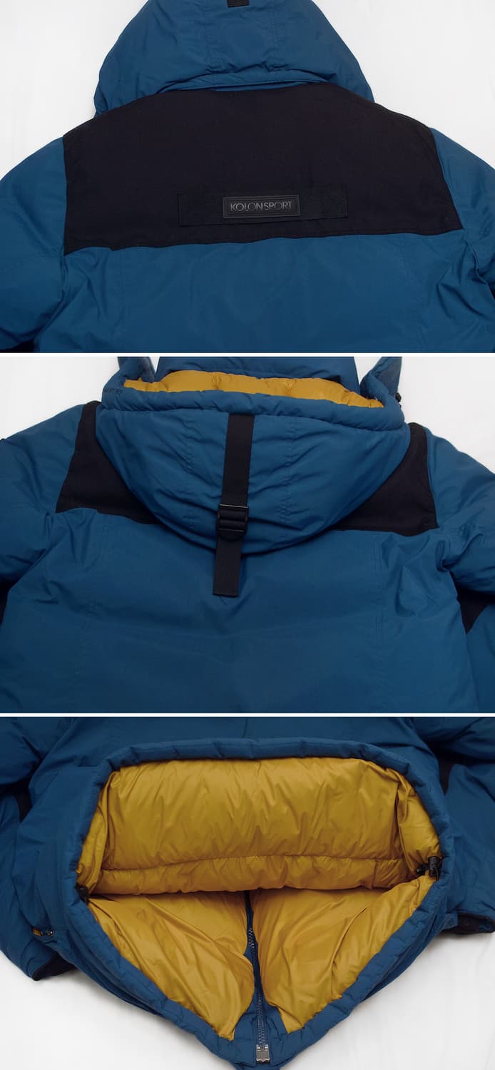 시리즈 x 코오롱 안타티카 헤비 구스다운 패딩 파카 (105) 상품이미지4