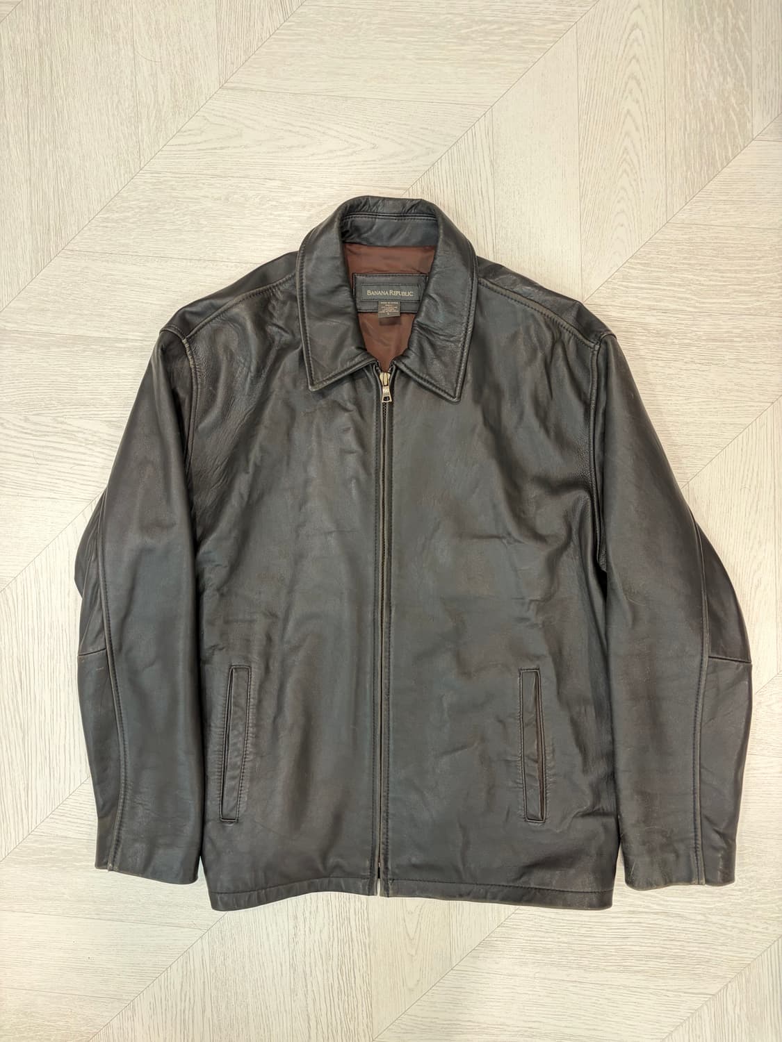 90s 바나나 리퍼블릭 Banana republic 올드 갭 가죽 자켓 상품이미지1