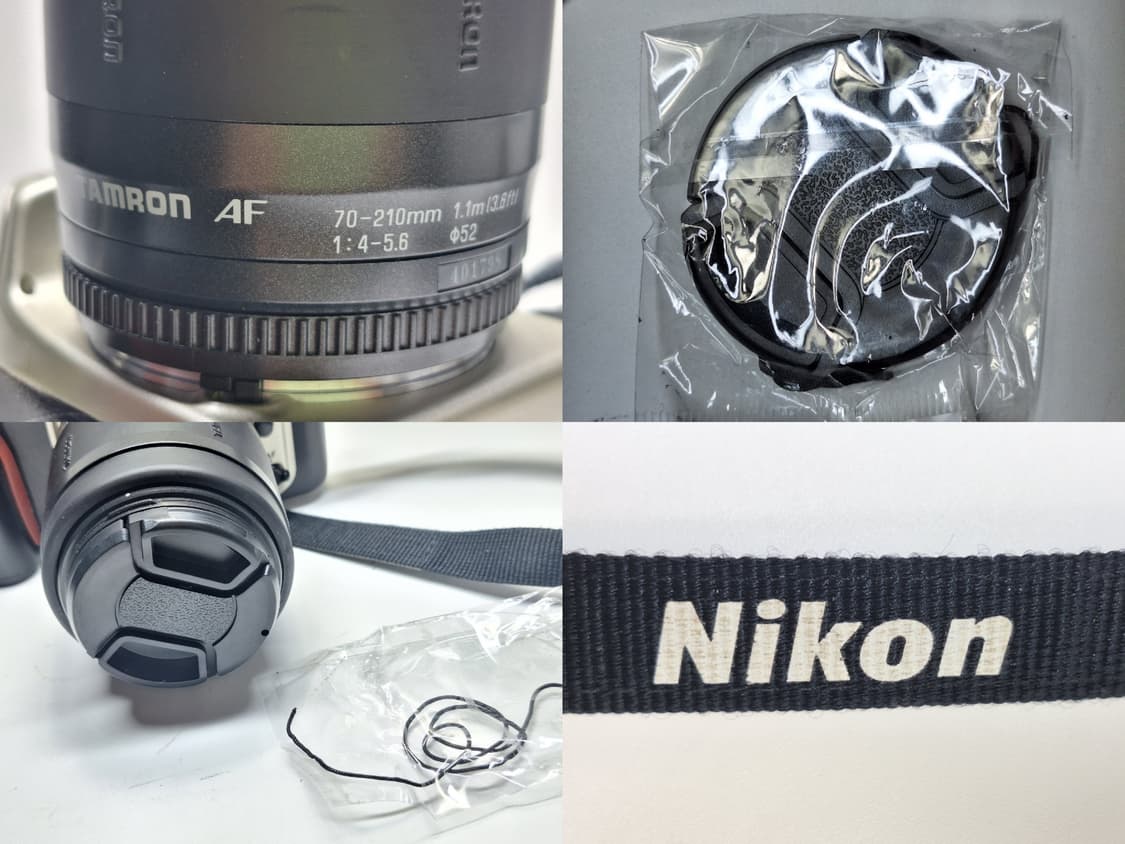 니콘 F60 필름카메라 70-210mm 빈티지 레트로 로모 앤틱 일본수입 상품이미지8