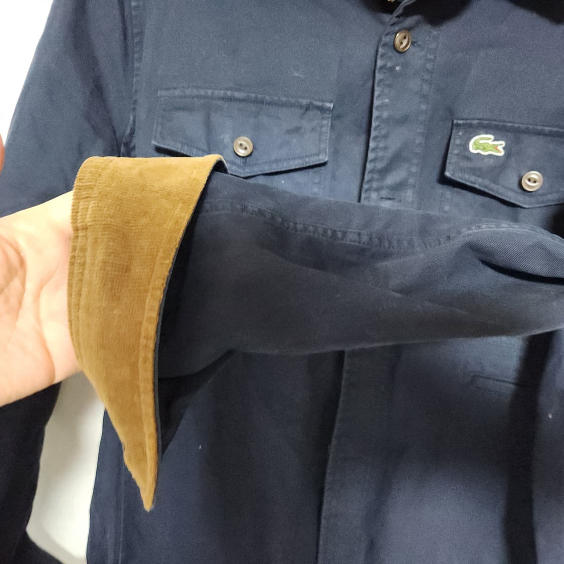 라코스테 남방 도톰 남95 상품이미지4