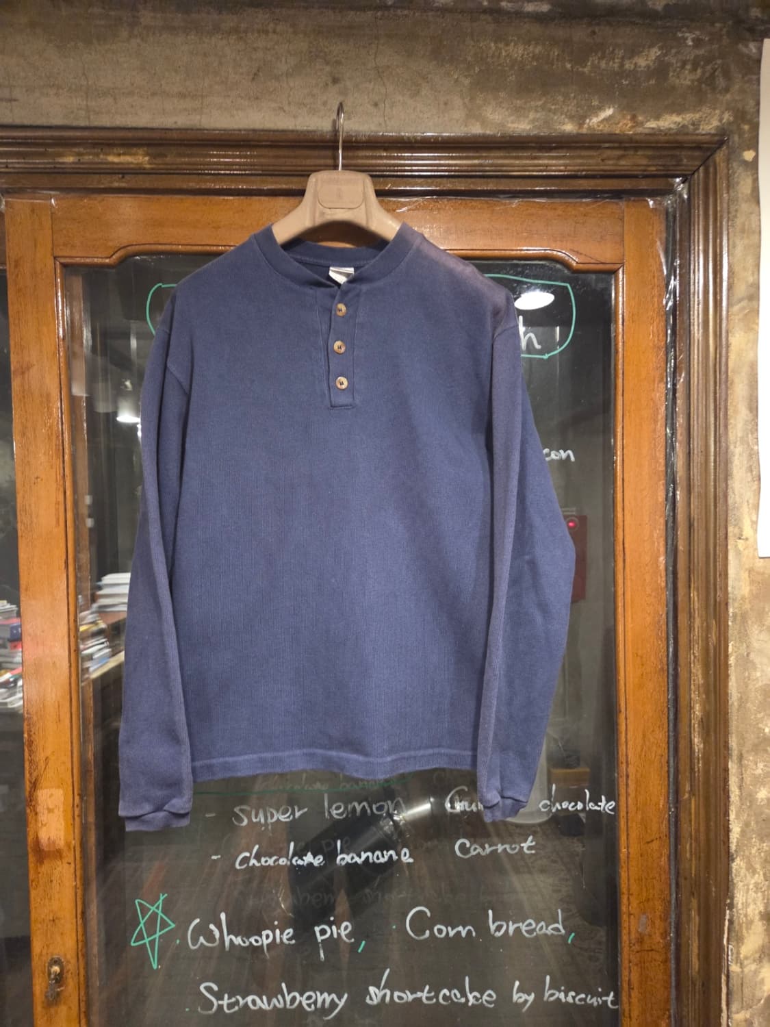 챔버 헨리넥 스웻 상품이미지1