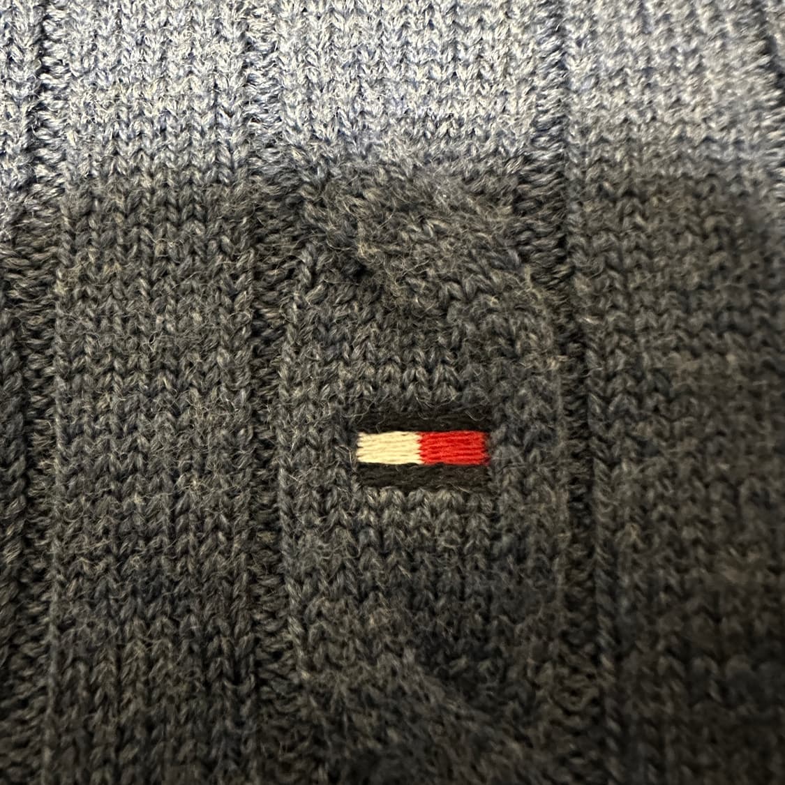 TOMMY HILFIGER wool cable knit sweater 상품이미지3