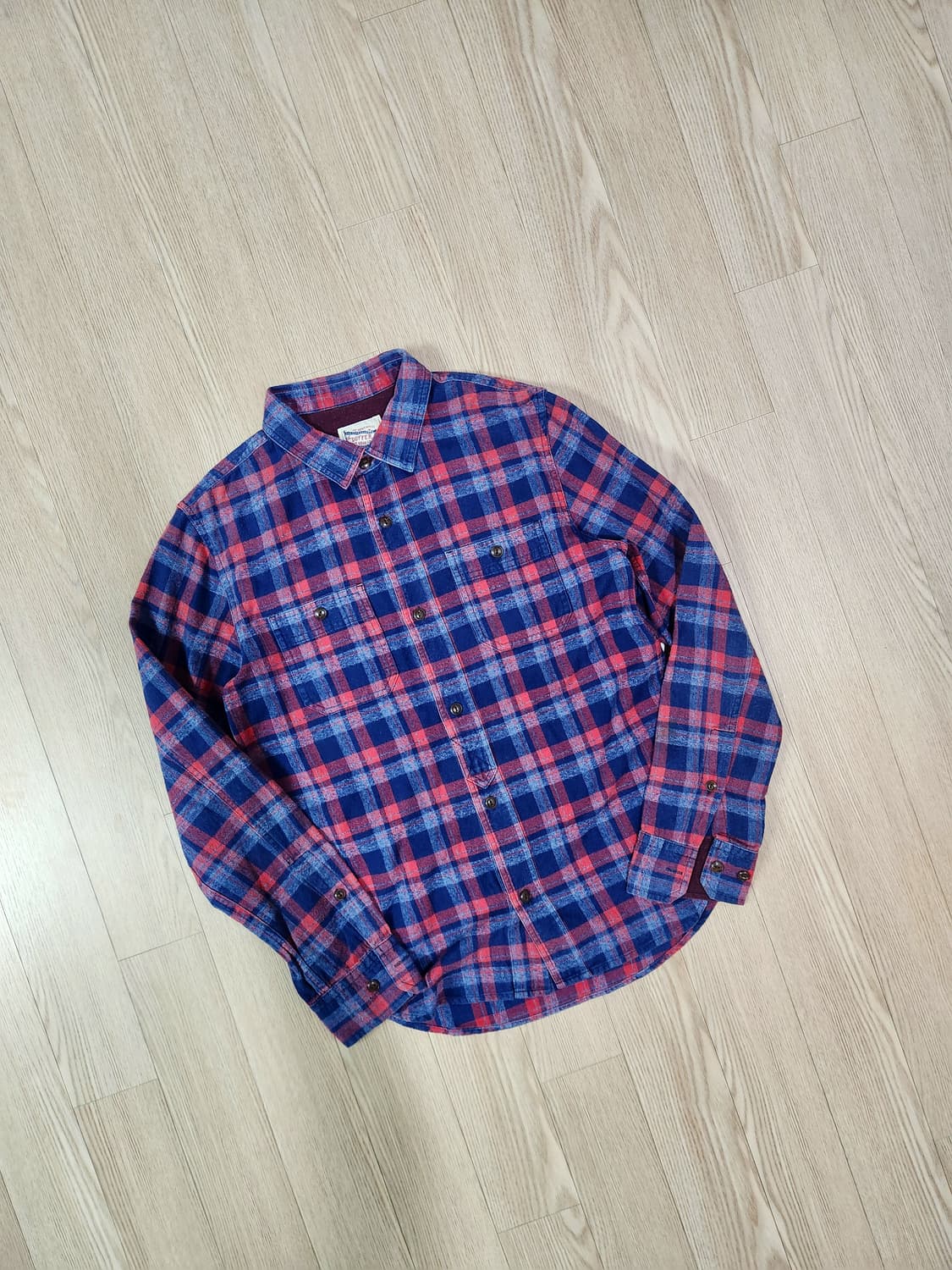 The DUFFER of St.GEORGE 체크 플란넬 셔츠 상품이미지3