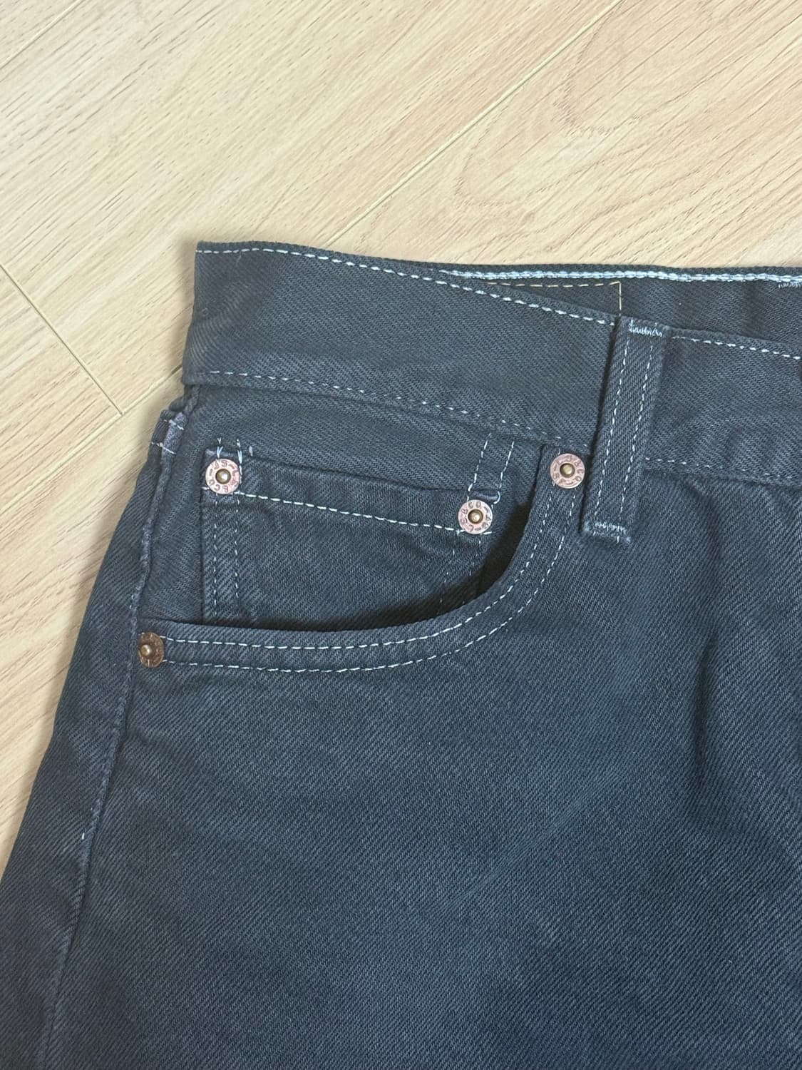 리바이스 재팬빈티지 블랙 데님 상품이미지4