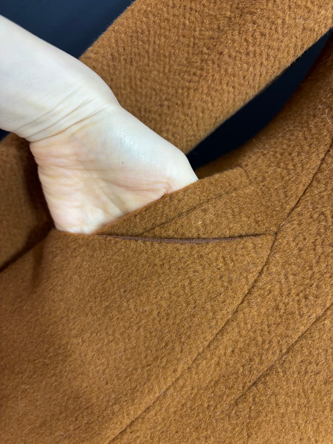 새제품ㅡ 에고이스트 셔링 케이프 코트 55 상품이미지8