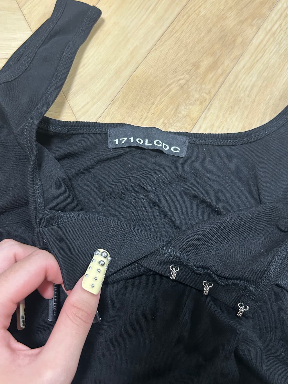 lcdc 엘씨디씨 뷔스티에 져지 드레스 원피스 상품이미지5