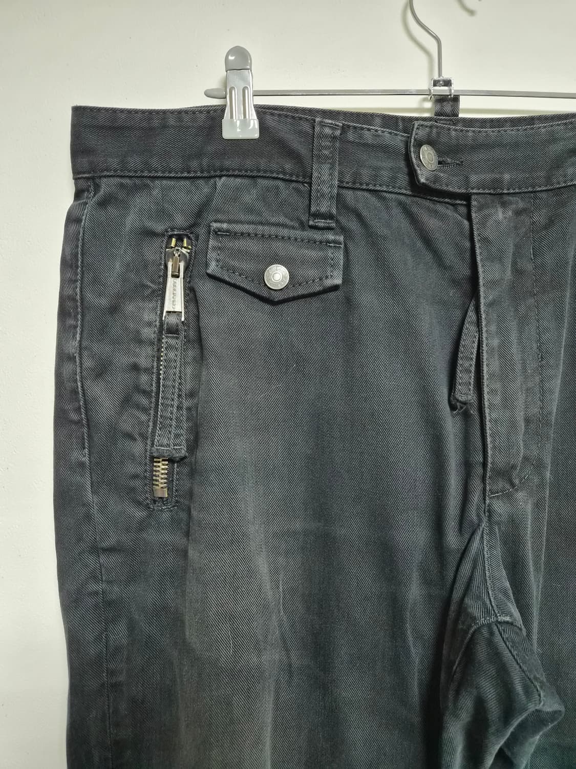 디스퀘어드2 블랙 지퍼 진 52사이즈 P-107 상품이미지3