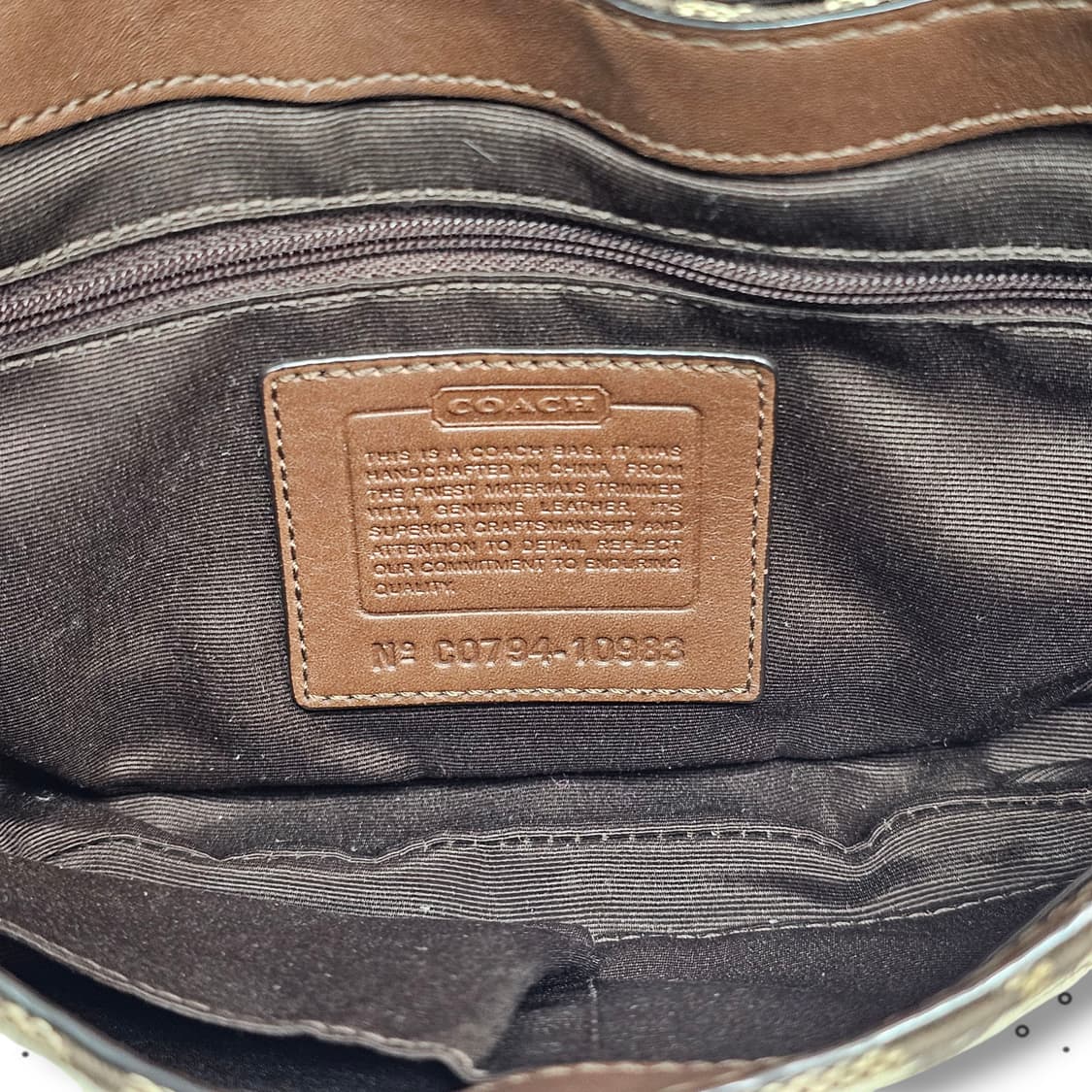 Coach 코치 시그니처 턴락 숄더백 상품이미지9