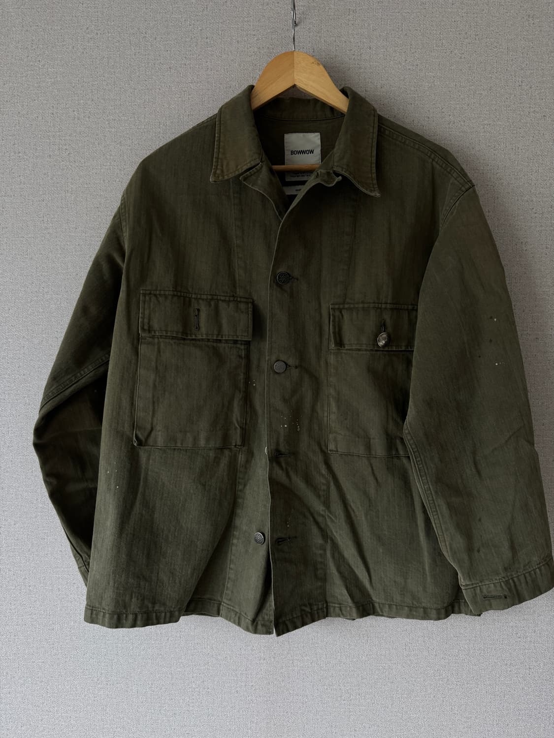 [M]Bowwow JOHN PEACE M42 HBT JACKET 상품이미지1