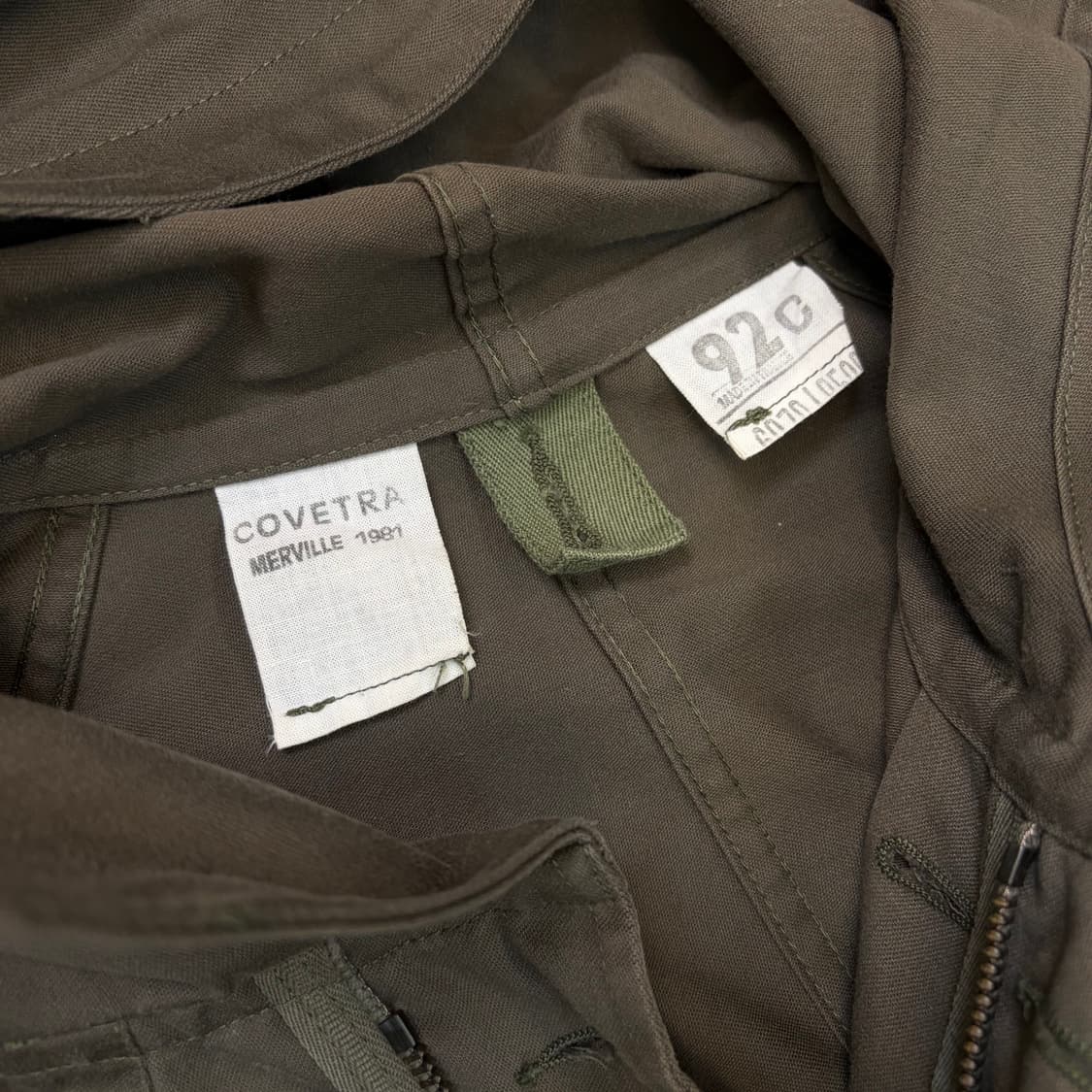 80s 밀리터리 프랑스군 s300 M-64 자켓  상품이미지2