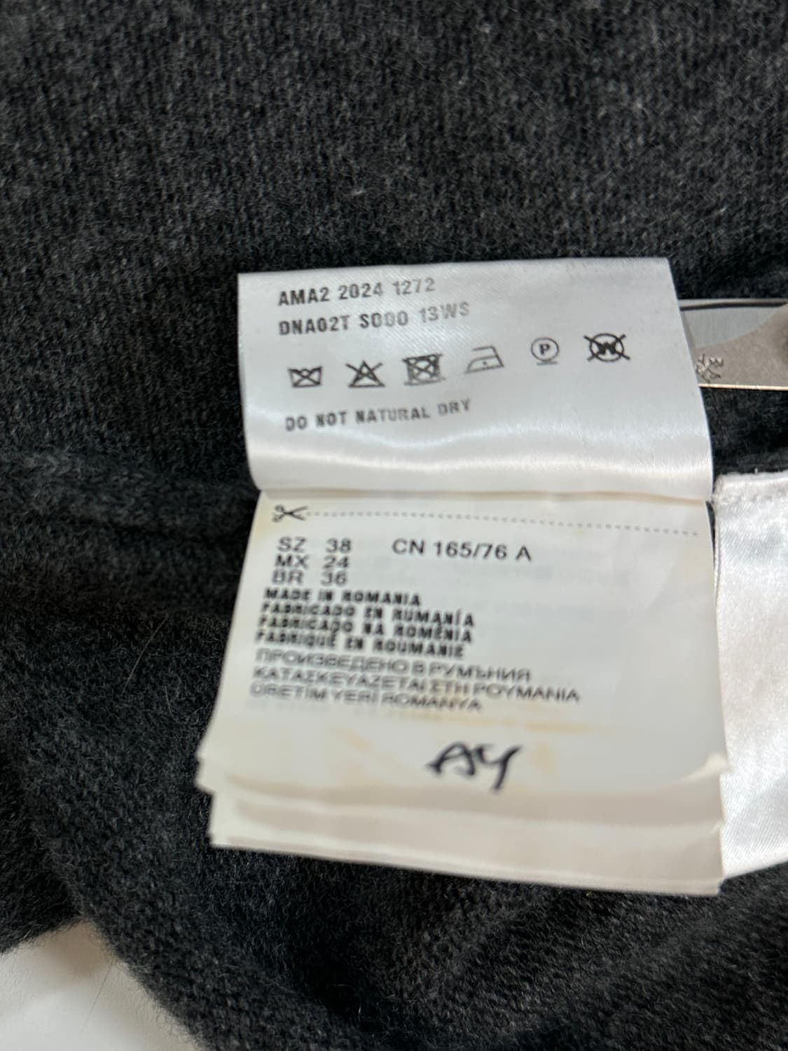 miu miu 미우미우 가디건 38 그레이 상품이미지5