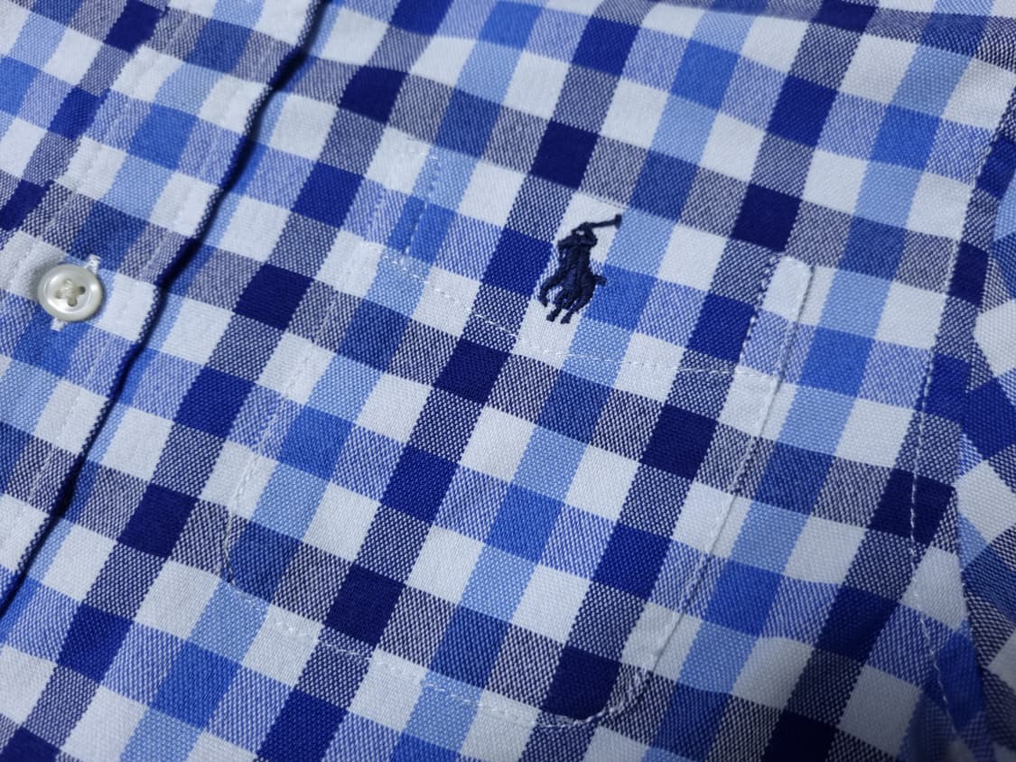 [무료배송][115]폴로 키즈 체크 반팔 셔츠 남방 상품이미지4