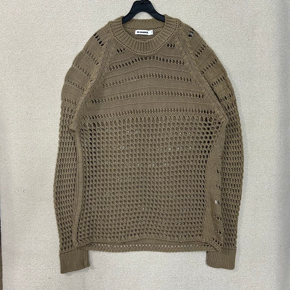 (48) 질샌더 니트 스웨터 브라운 상품이미지1