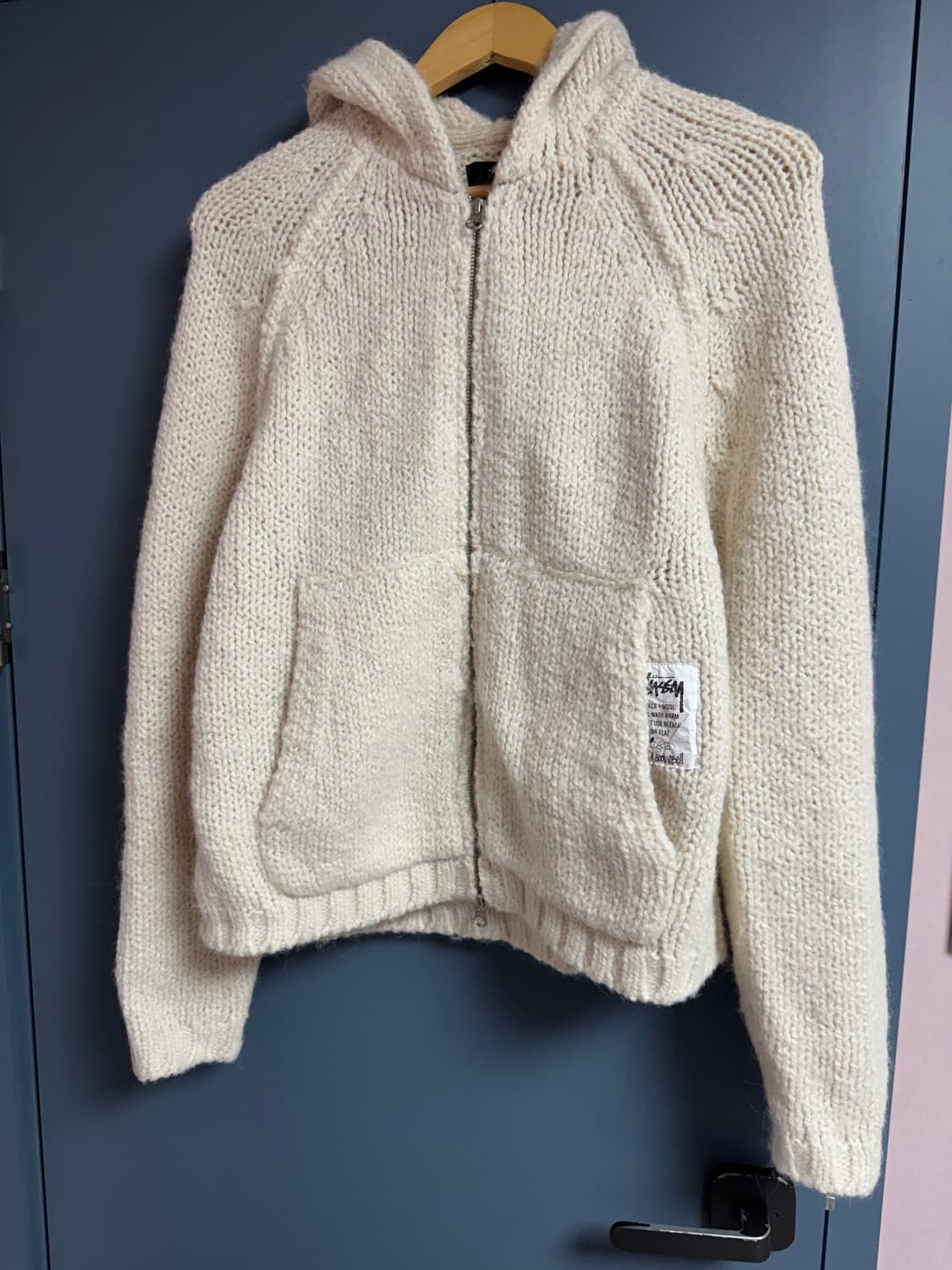 Stussy Chunky Knit Zip Hoodie 상품이미지4